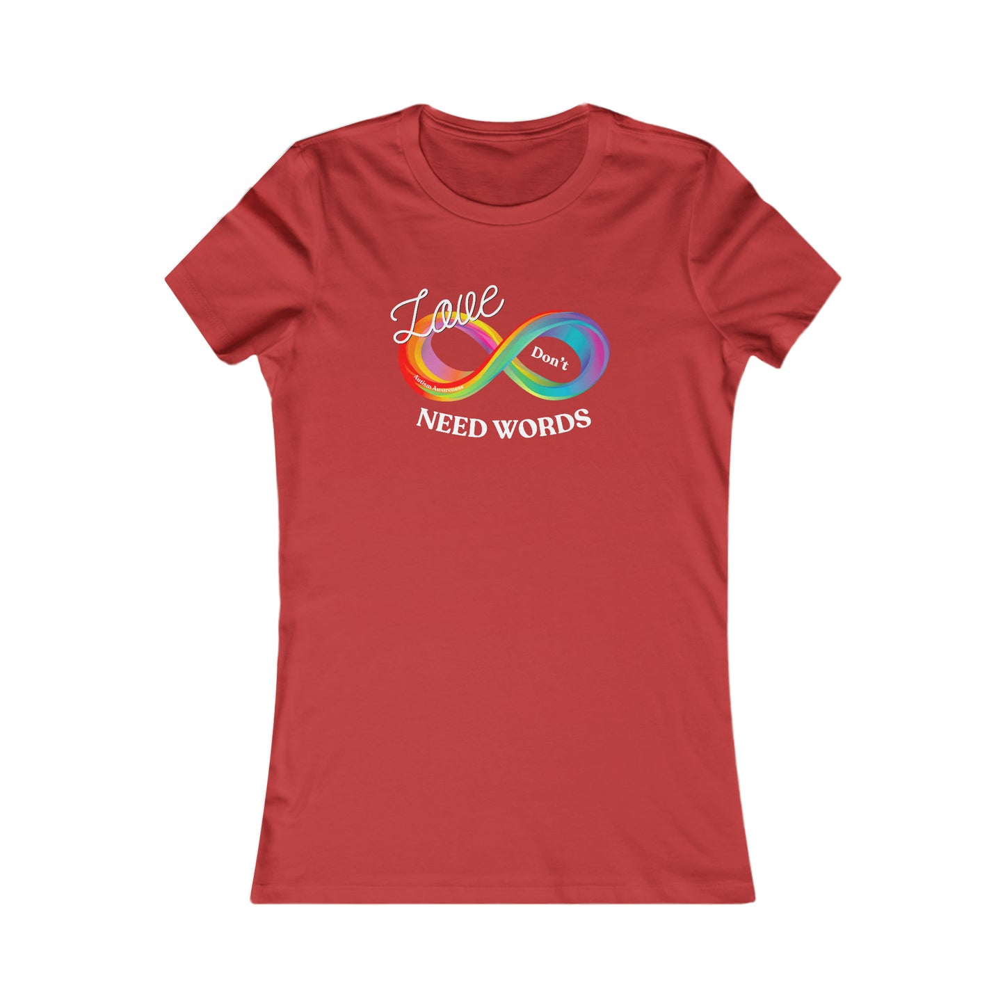 Love Don’t Need Words - Autism Awareness Tee