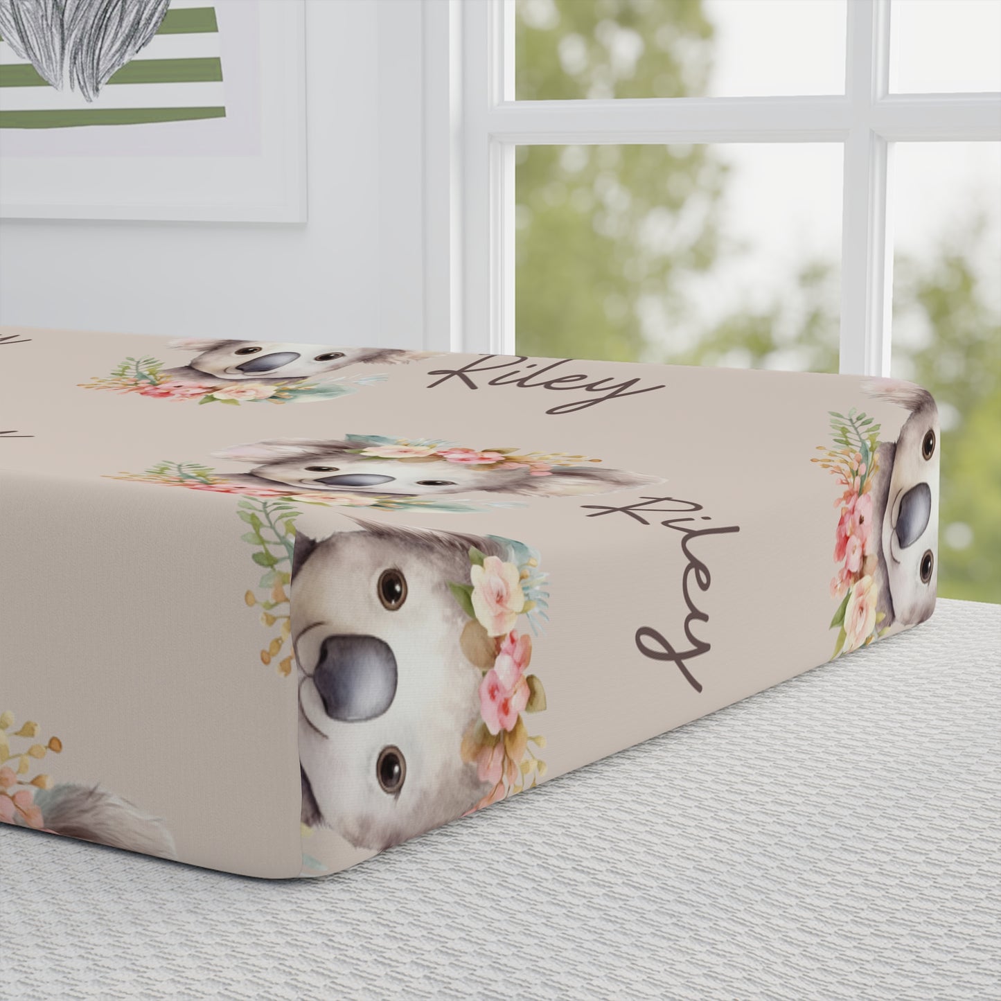 Custom Baby Changing Pad Cover