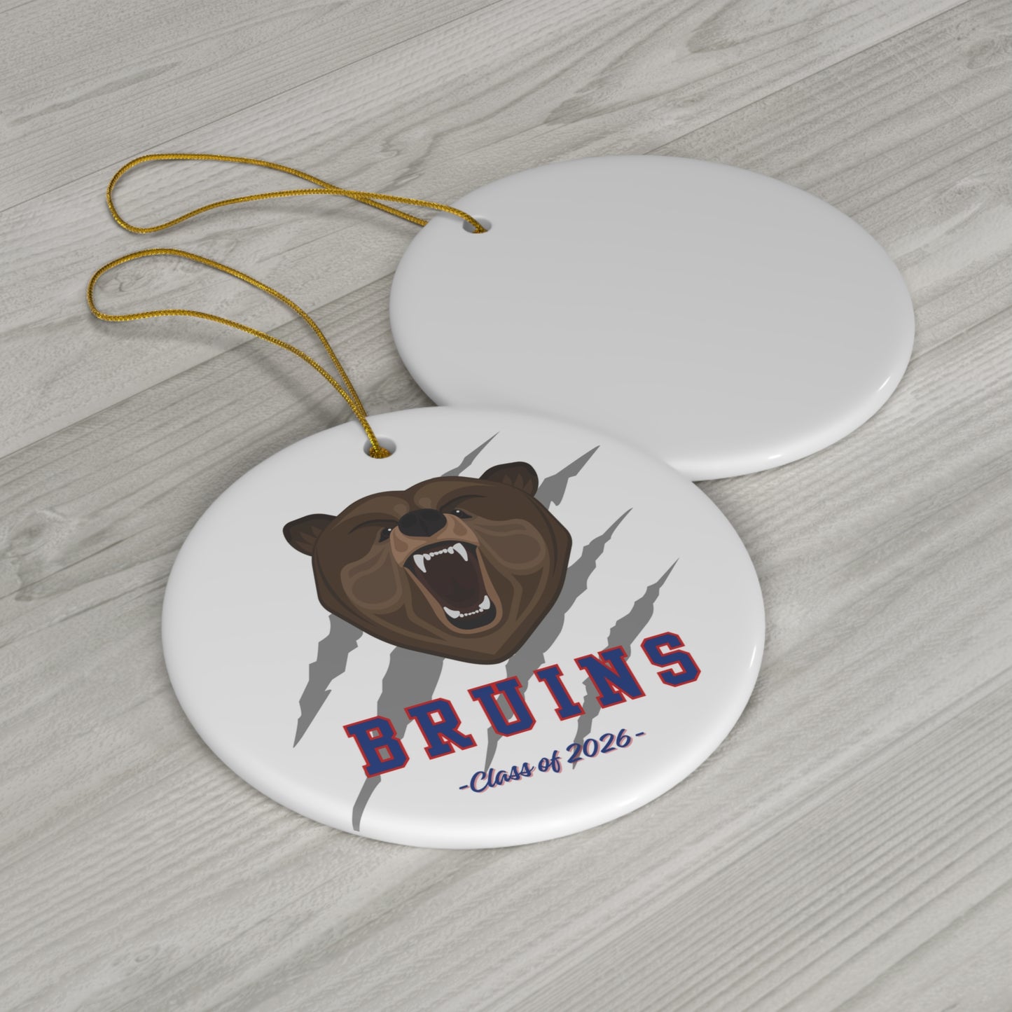 Class of 2026 Bruins Ceramic Ornament