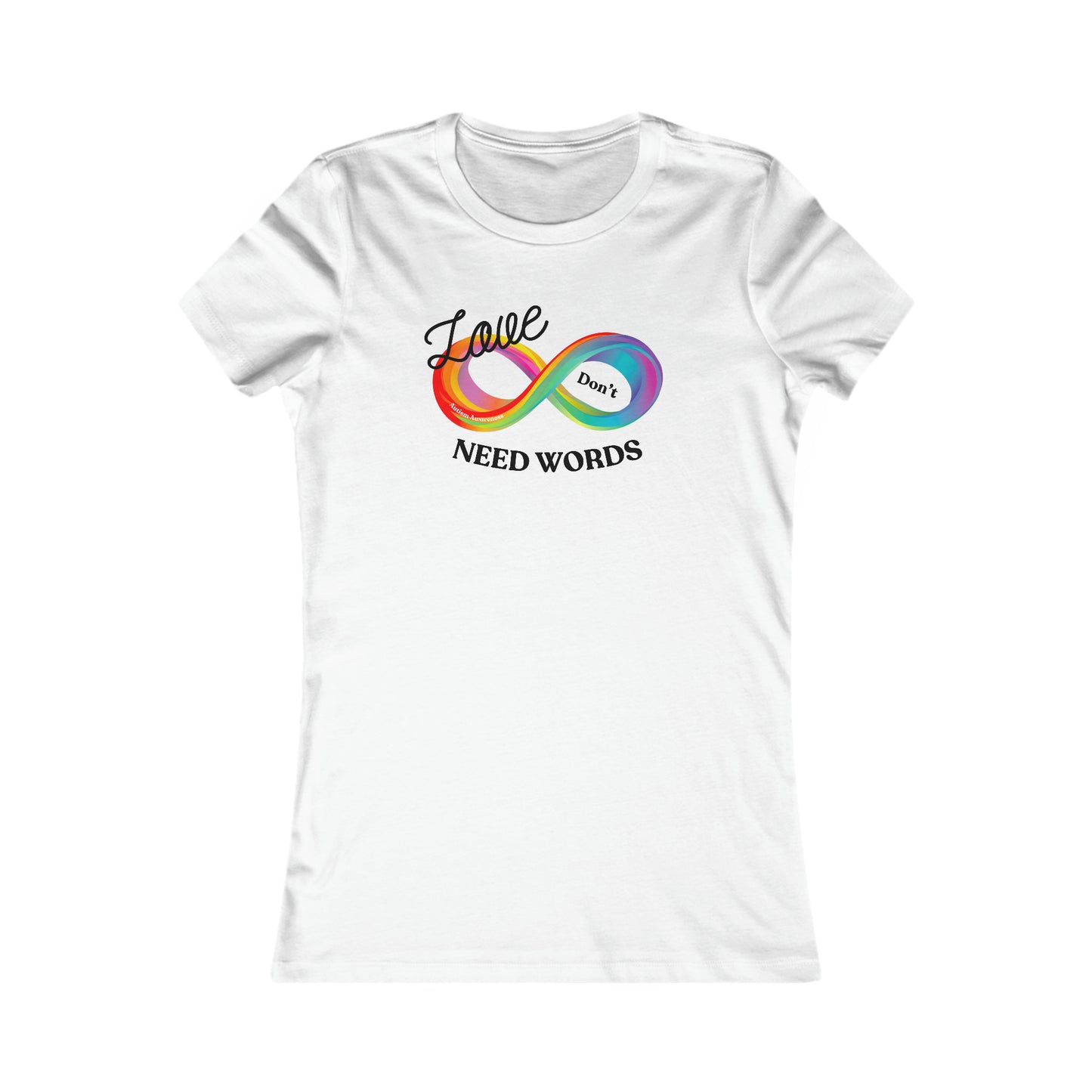 Love Don’t Need Words - Autism Awareness Tee