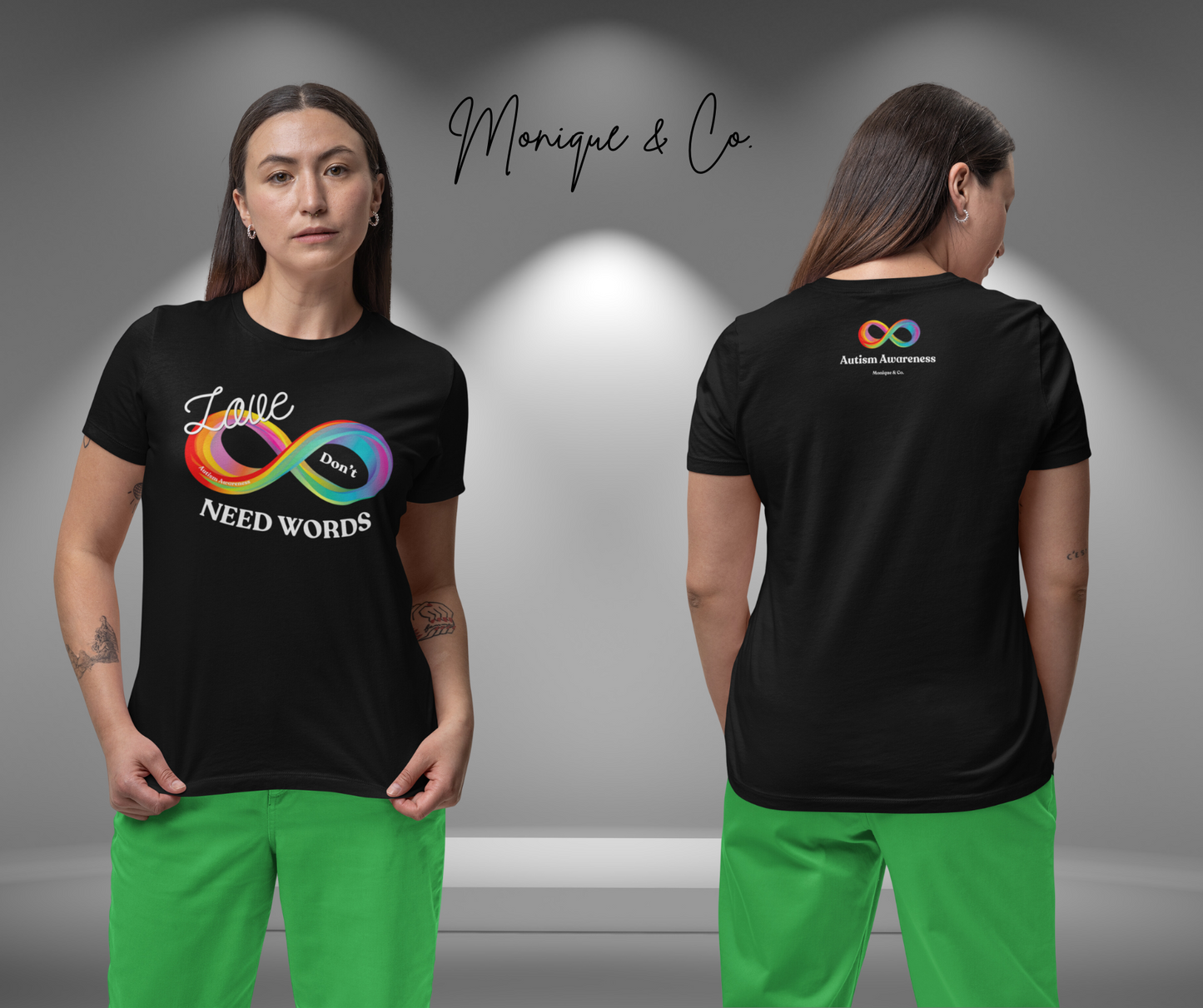 Love Don’t Need Words - Autism Awareness Tee