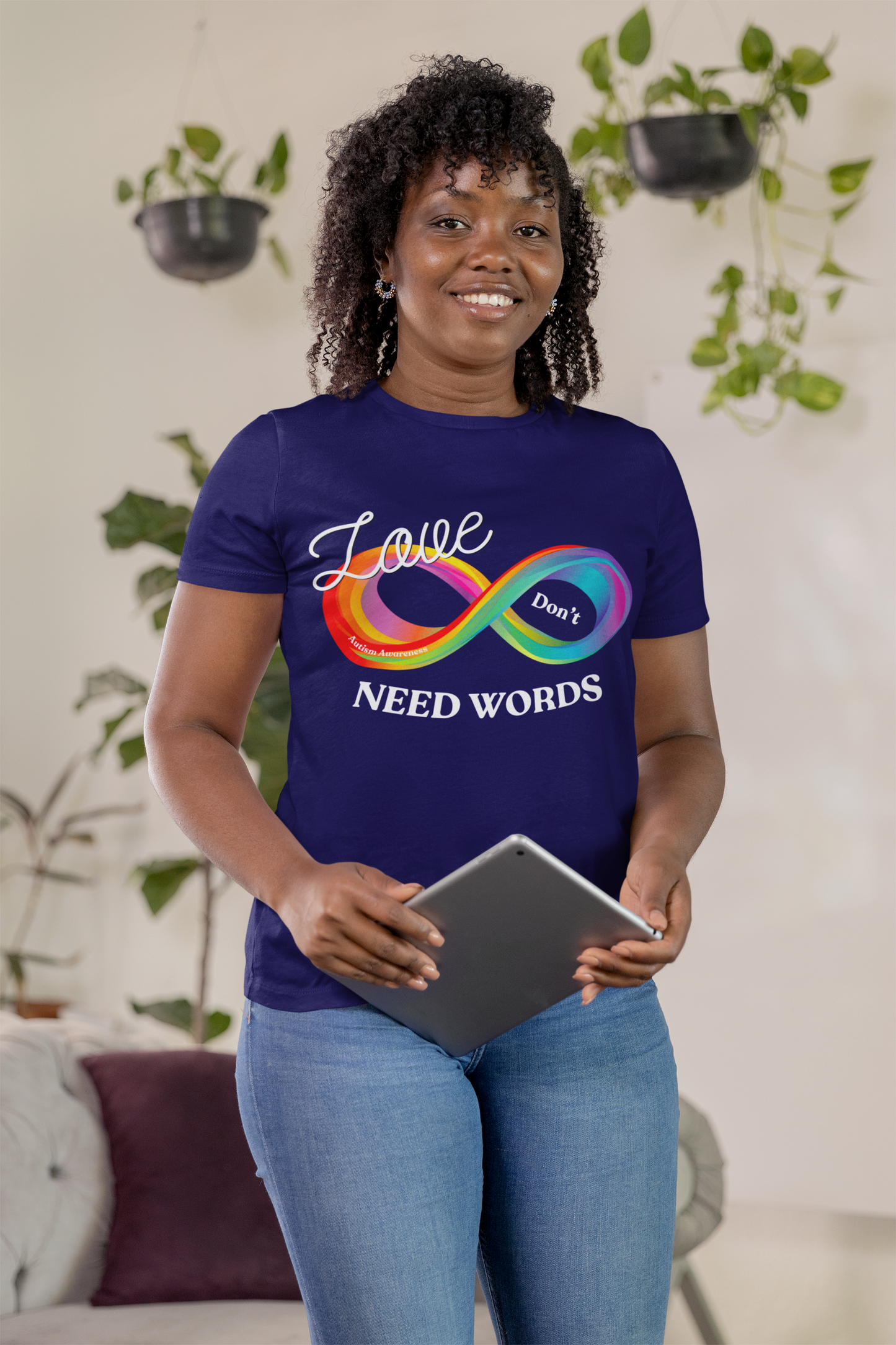 Love Don’t Need Words - Autism Awareness Tee