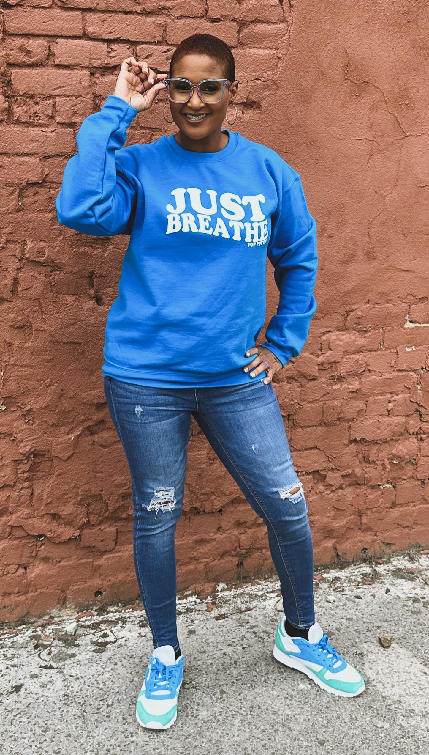 Just Breathe Sweatshirt