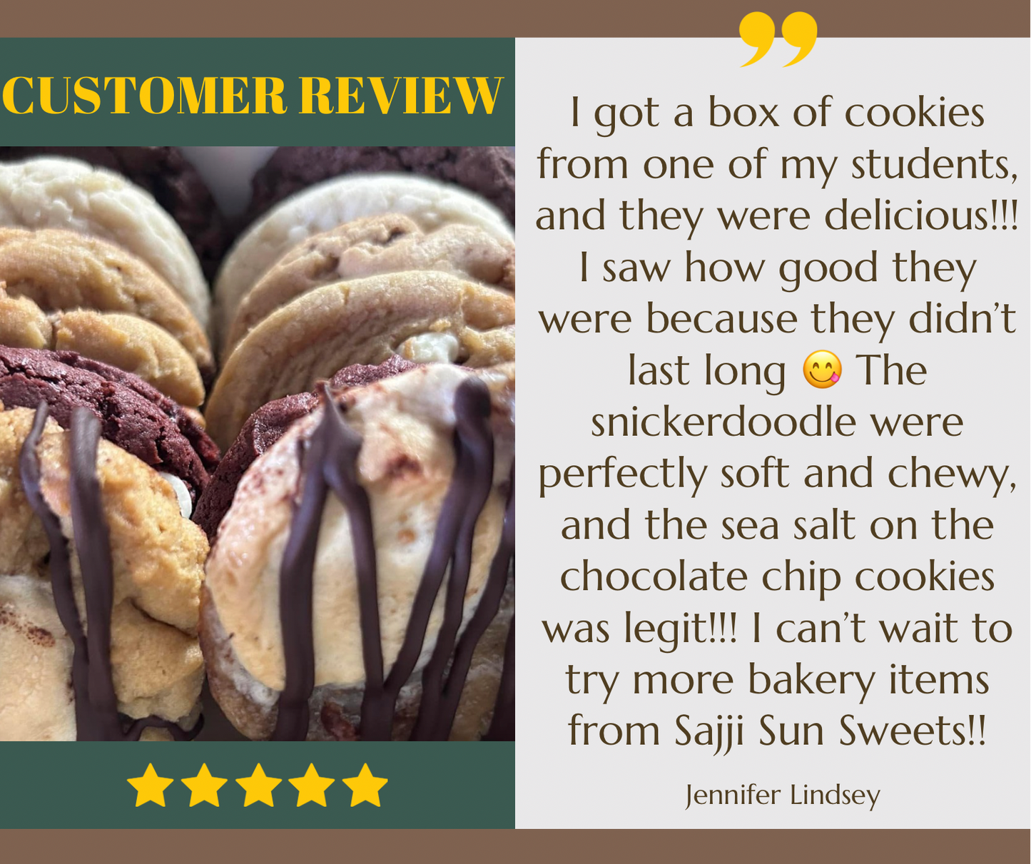 Graphic Examples for Reviews!