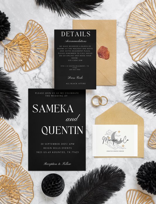 Sameka + Quentin Wedding 2025