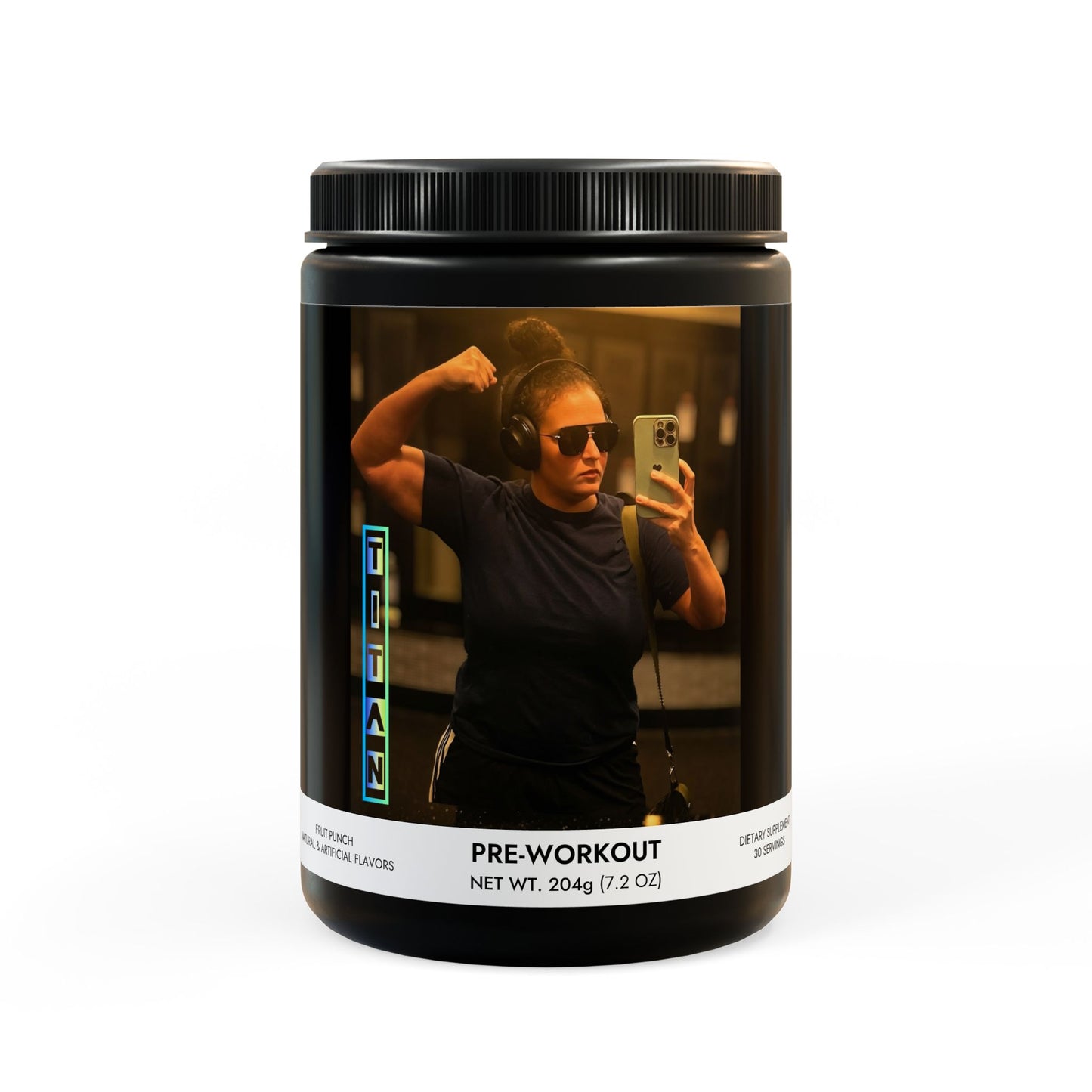 Texas Titan Pre-Workout Supplement, Fruit Punch (204g, 7.1oz)