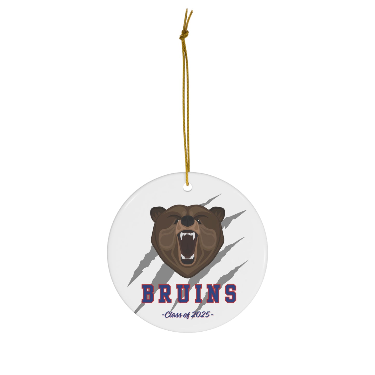 Class of 2025 Bruins Ceramic Ornament