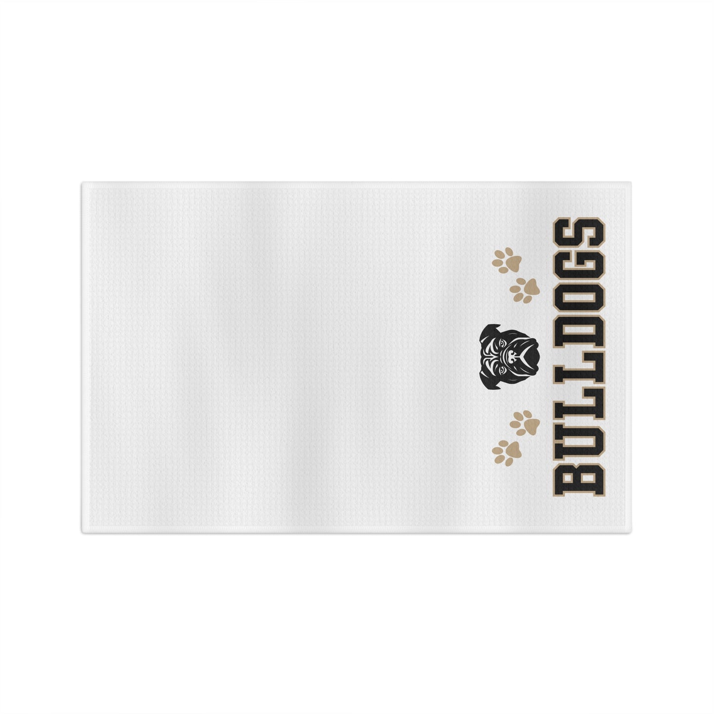 Bulldogs Soft Tea Towel