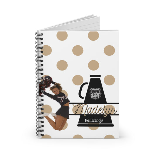 Custom School Spirit Cheer Notebook