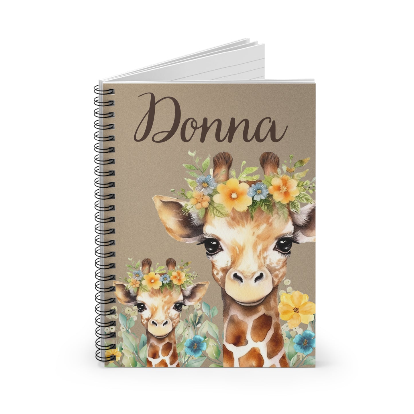 Personalized Office Accessories with Floral Animal Print