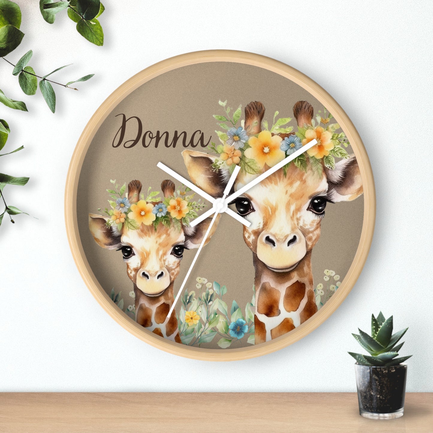 Custom ‘Donna’ Wall Clock