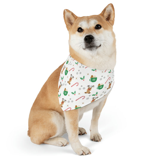 Christmas Cheer Pet Bandana Collar