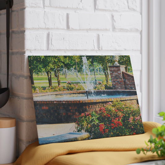 Wishing for Italy Glass Cutting Board