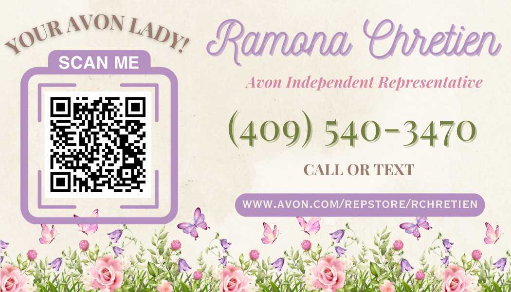 The AVON Lady’s Business Cards