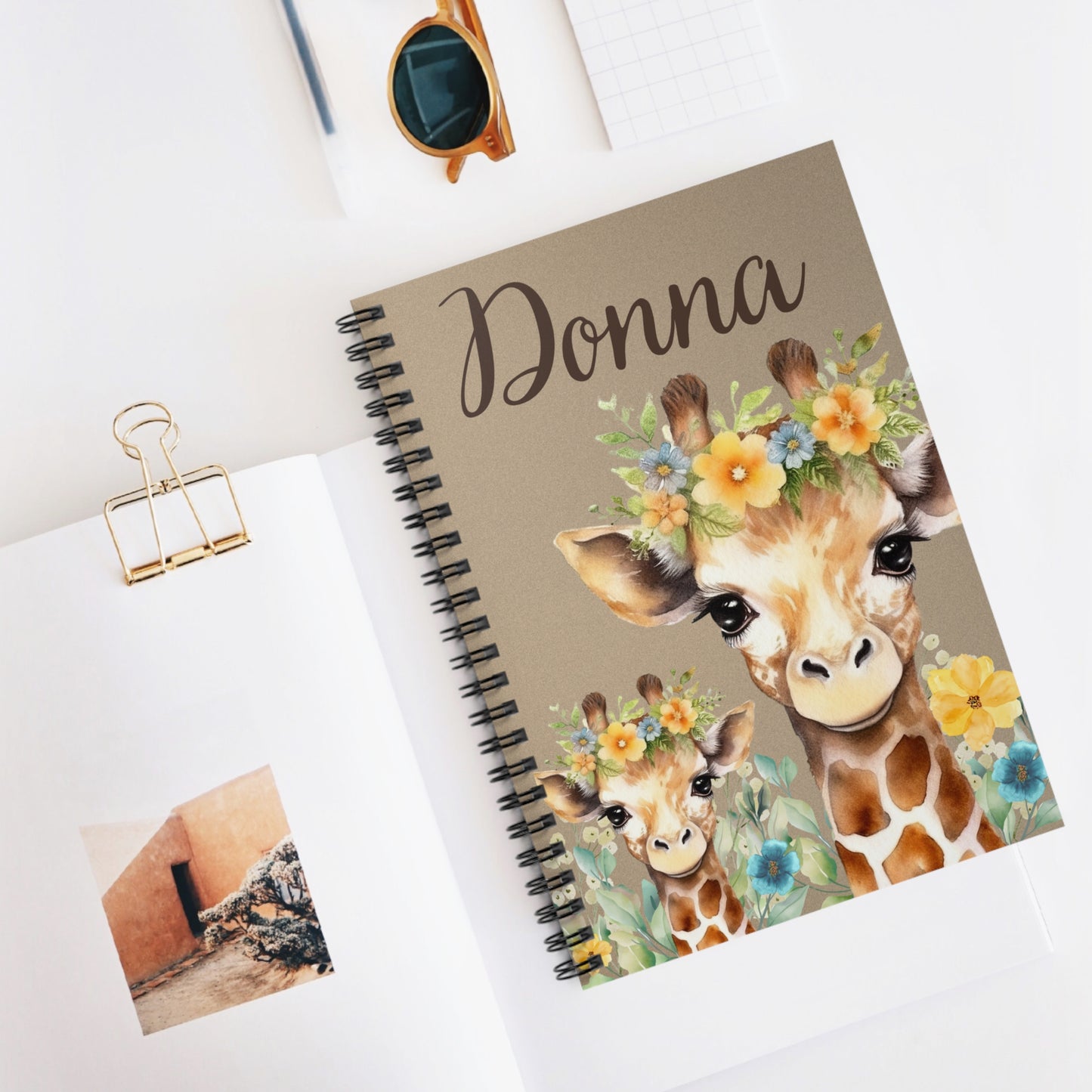 Custom Notebook Design ‘DONNA’