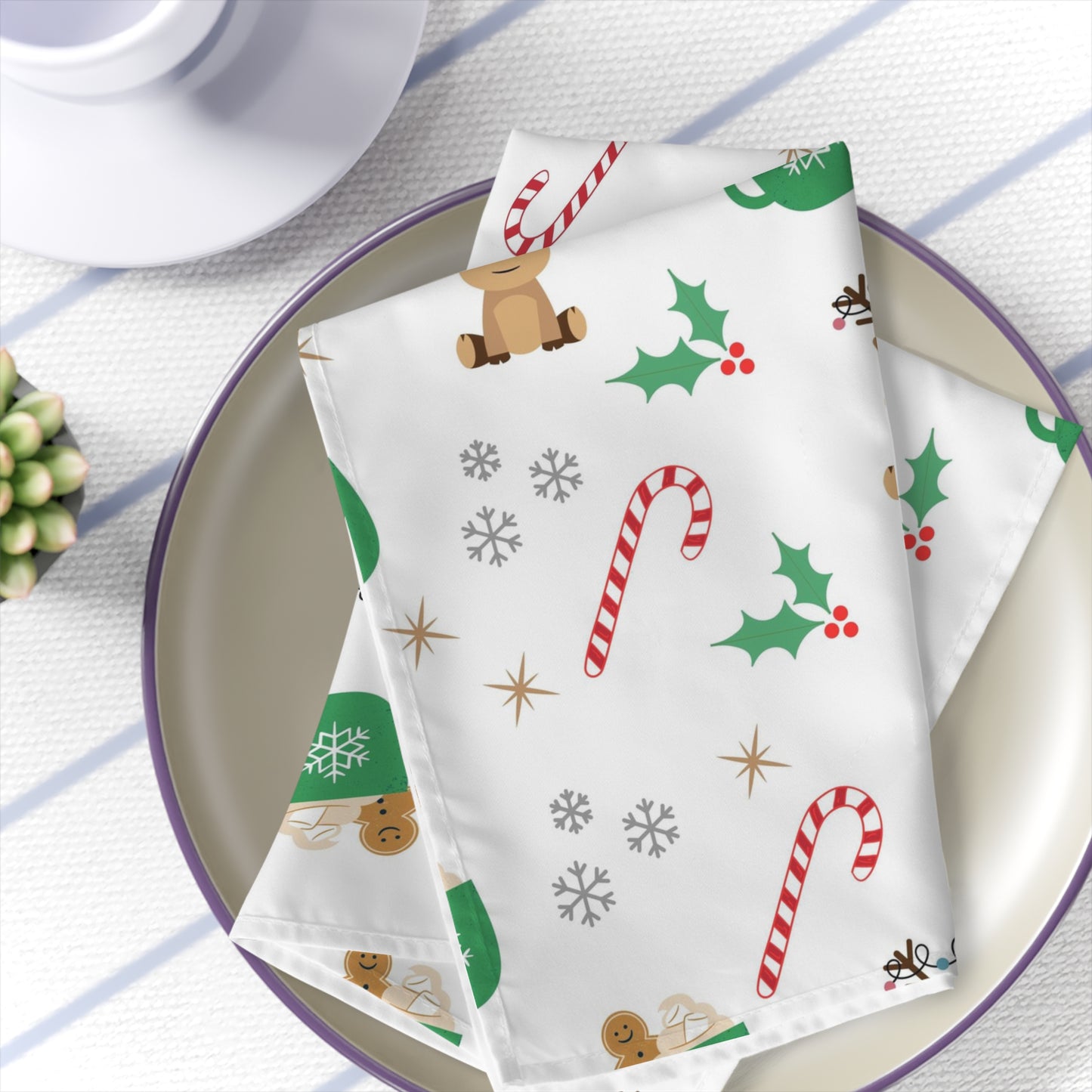 Christmas Cheer Napkin Set (4pcs)