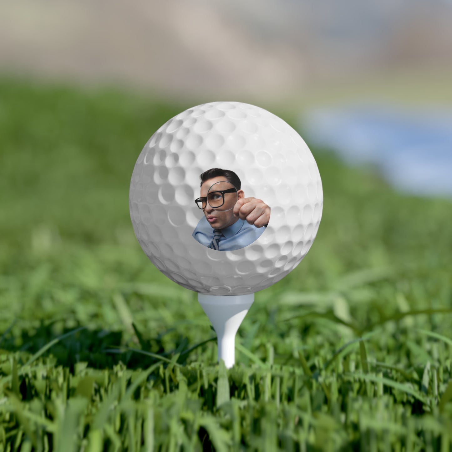 Whack a Face-Custom Golf Balls, 6pcs