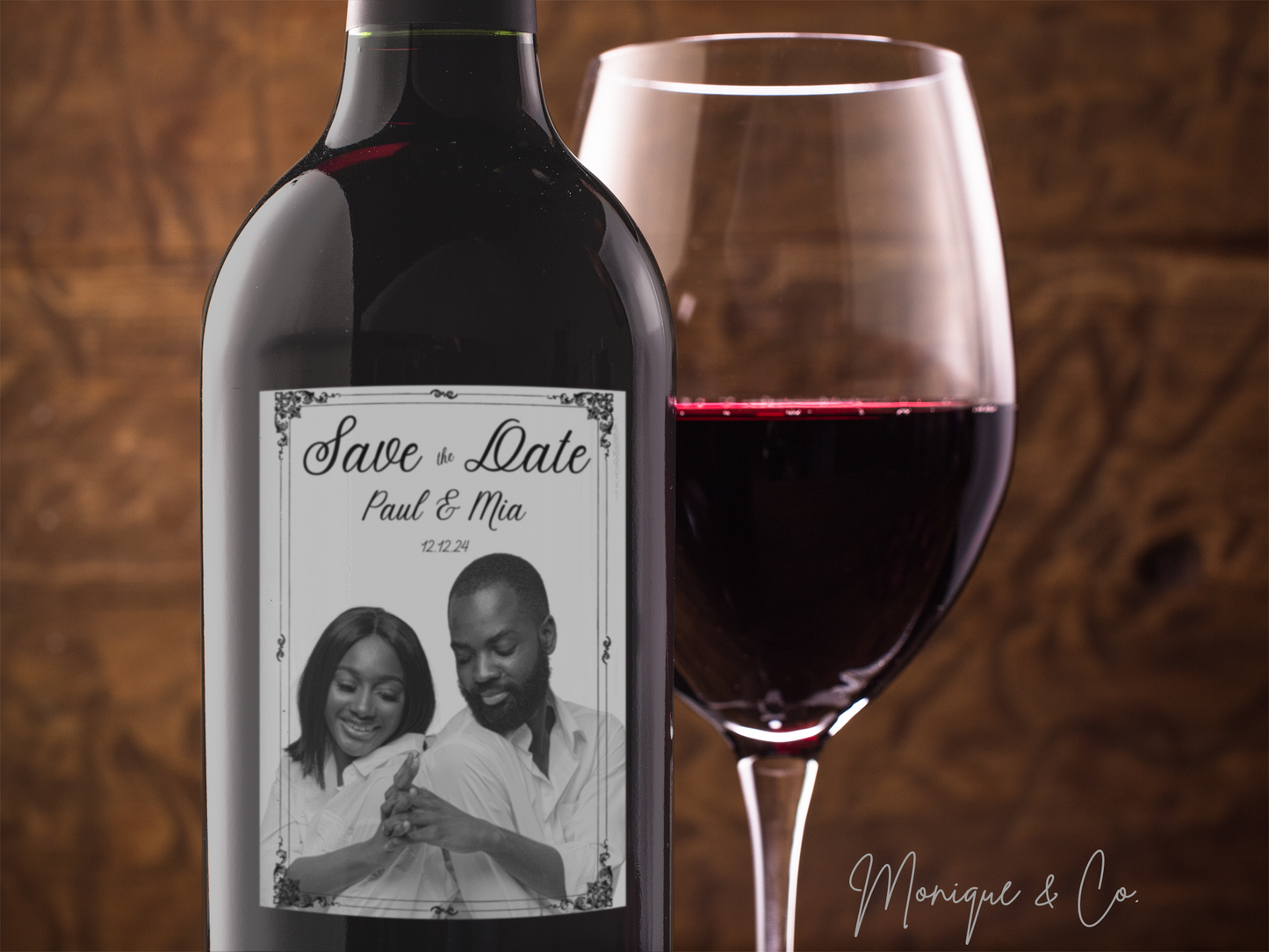 Custom Wine Bottle Label Design