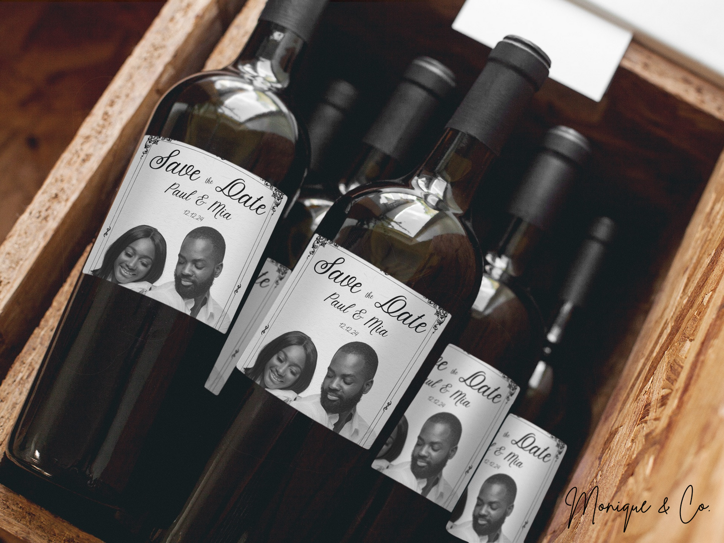 Custom Wine Bottle Label Design