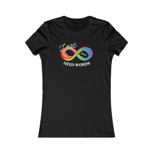 Love Don’t Need Words - Autism Awareness Tee