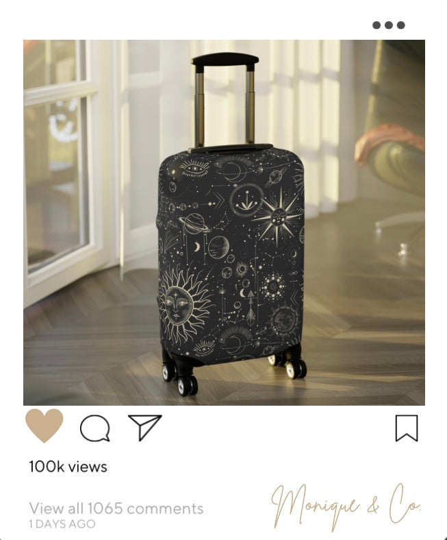 Celestial Celebrations Luggage Cover