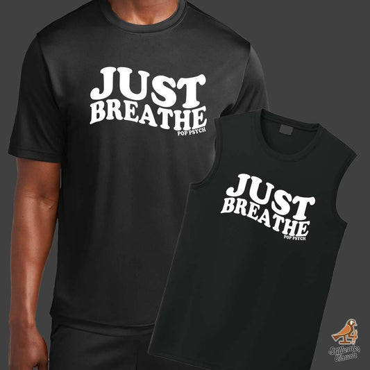 Just Breathe Men’s Dry Fit Tee