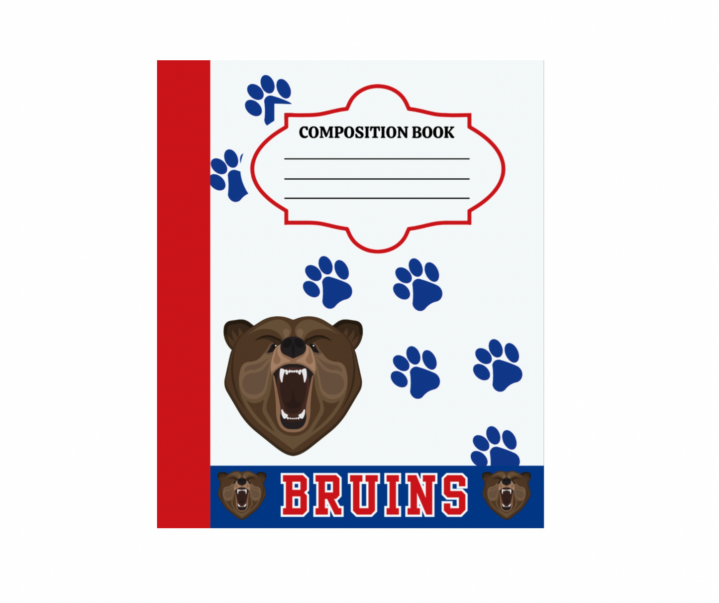 Senior Year Student Composition Book: Class of 2024- Bruins