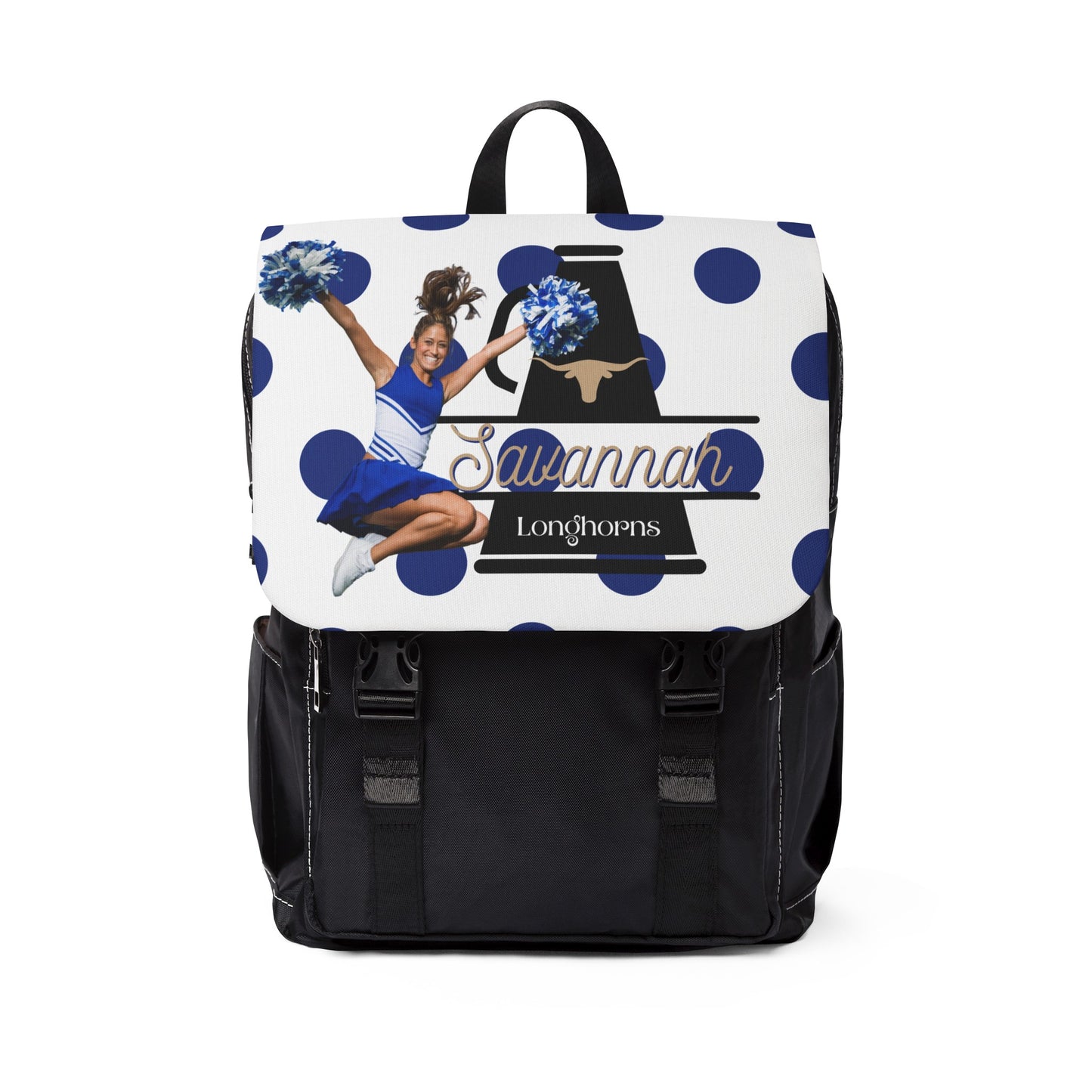 Personalized Cheer School Spirit Backpack