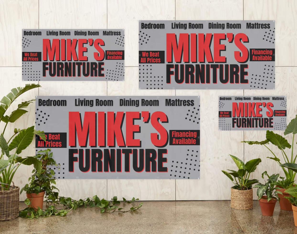 Mike’s Furniture BMT- Banner Design